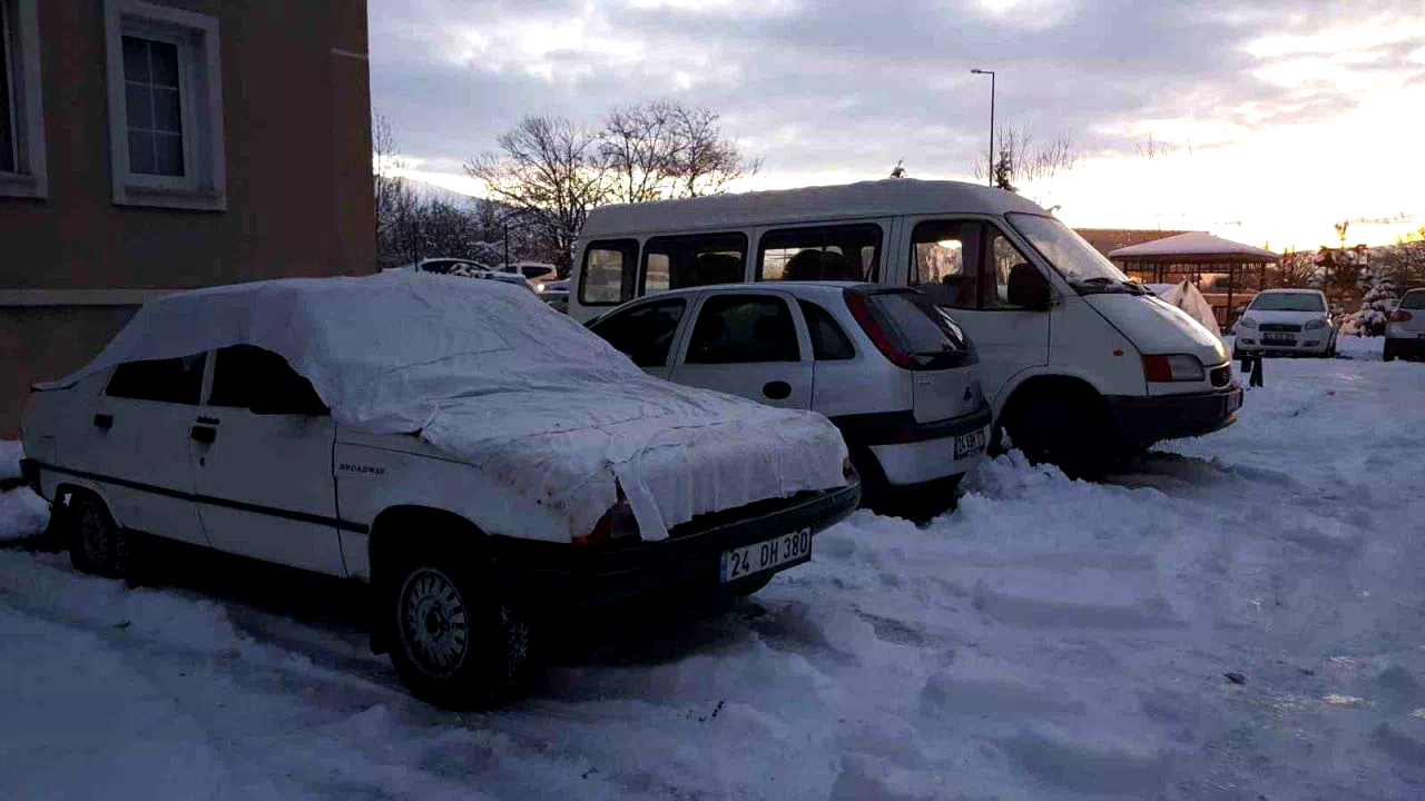 Erzincan buz tuttu