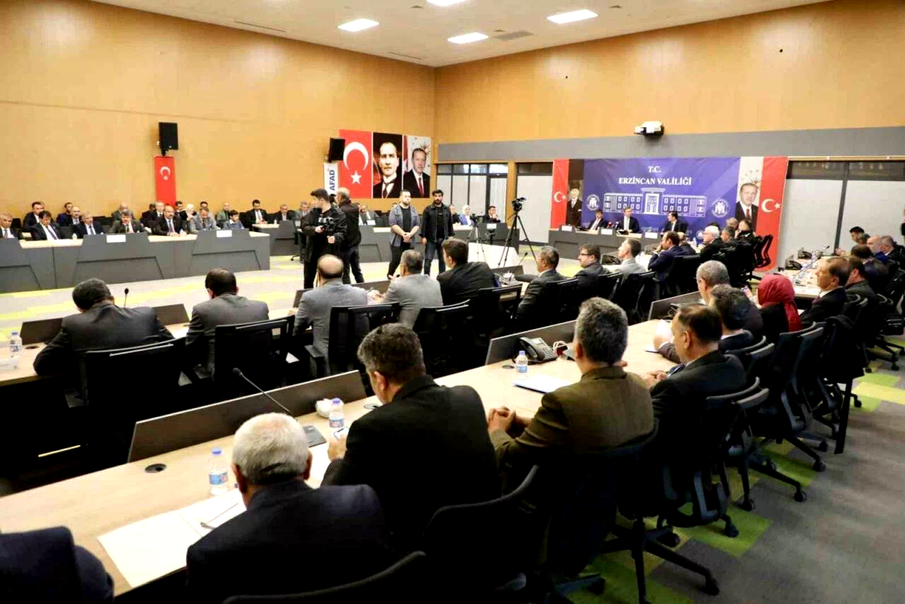 Erzincan’da 2025 Yılı 2. İl Koordinasyon Kurulu Toplantısı yapıldı
