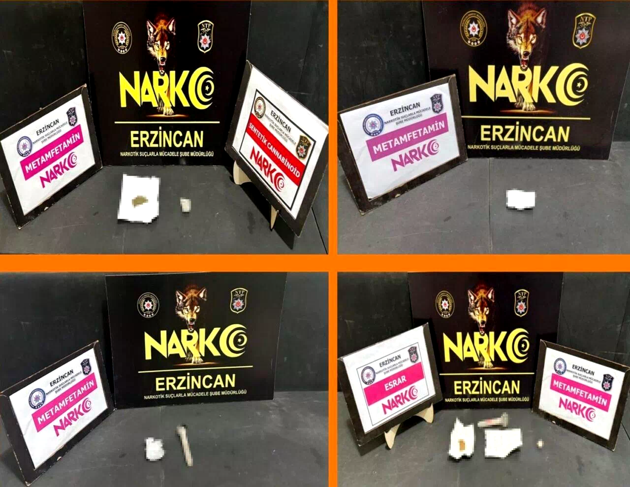 Erzincan’da 5 kişiye uyuşturucu kullanmaktan işlem yapıldı