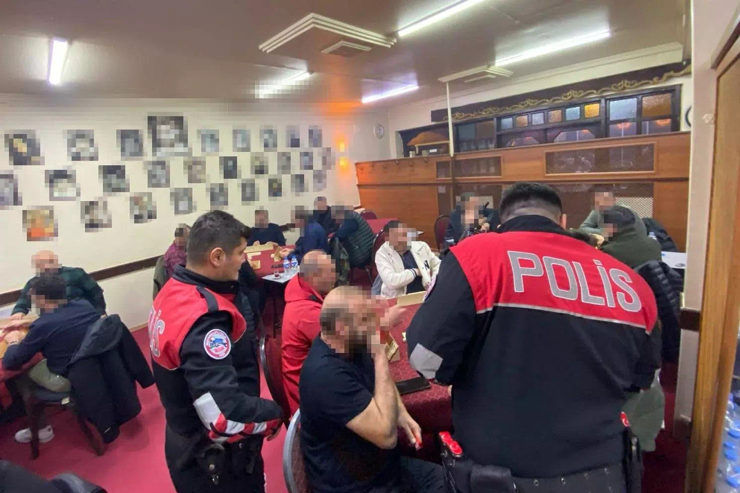 Erzincan’da 61 Polis, Kumar Oyunlarına Operasyon Düzenledi.