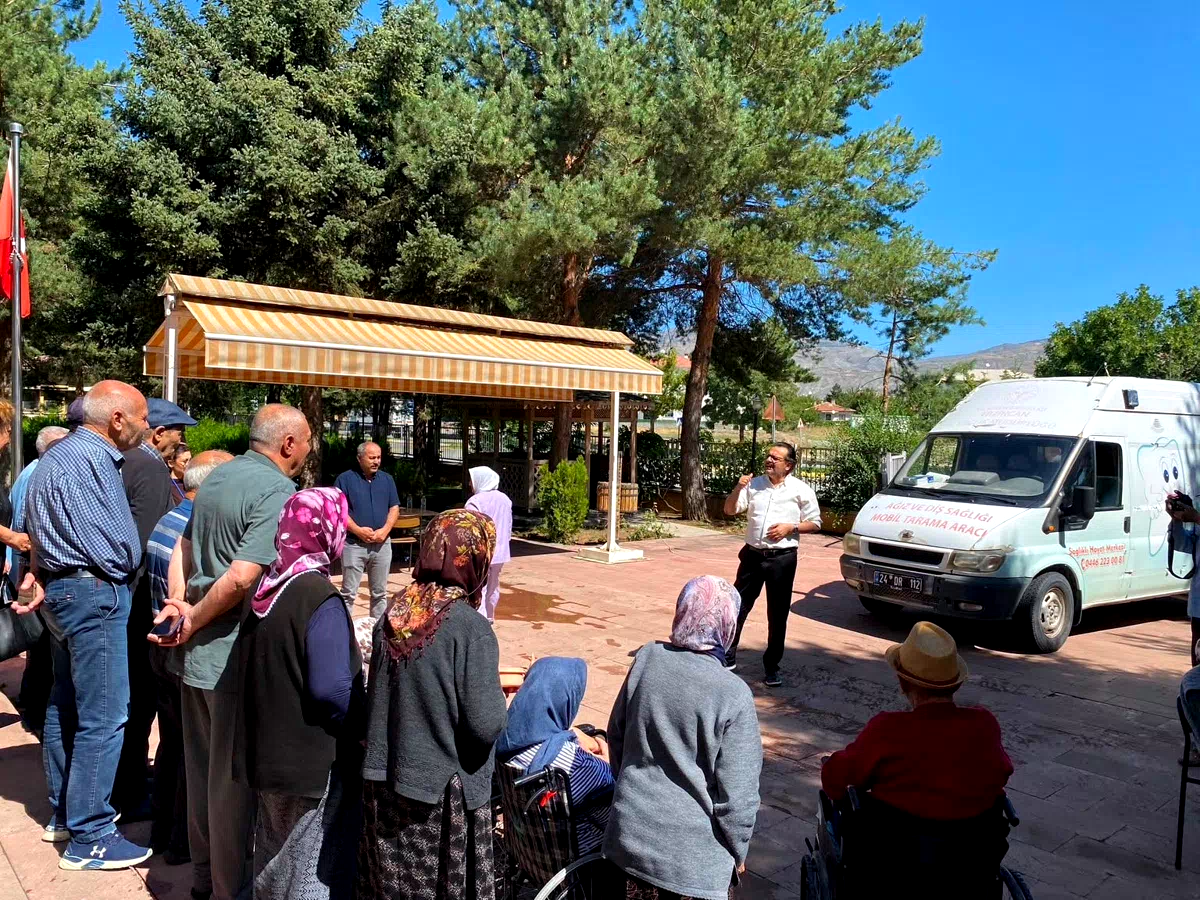 Erzincan’da 63 yaşlıya sağlık ve farkındalık eğitimi verildi