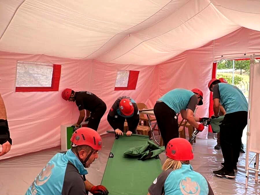 Erzincan’da ’Acil Müdahale Ünitesi’ eğitimi düzenlendi