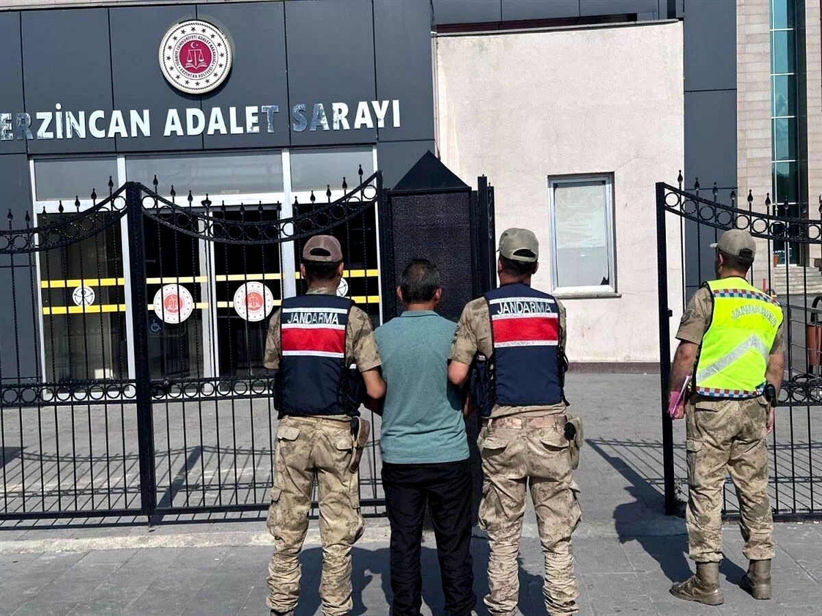 Erzincan’da cinayet zanlısı jandarma ekiplerince yakalandı