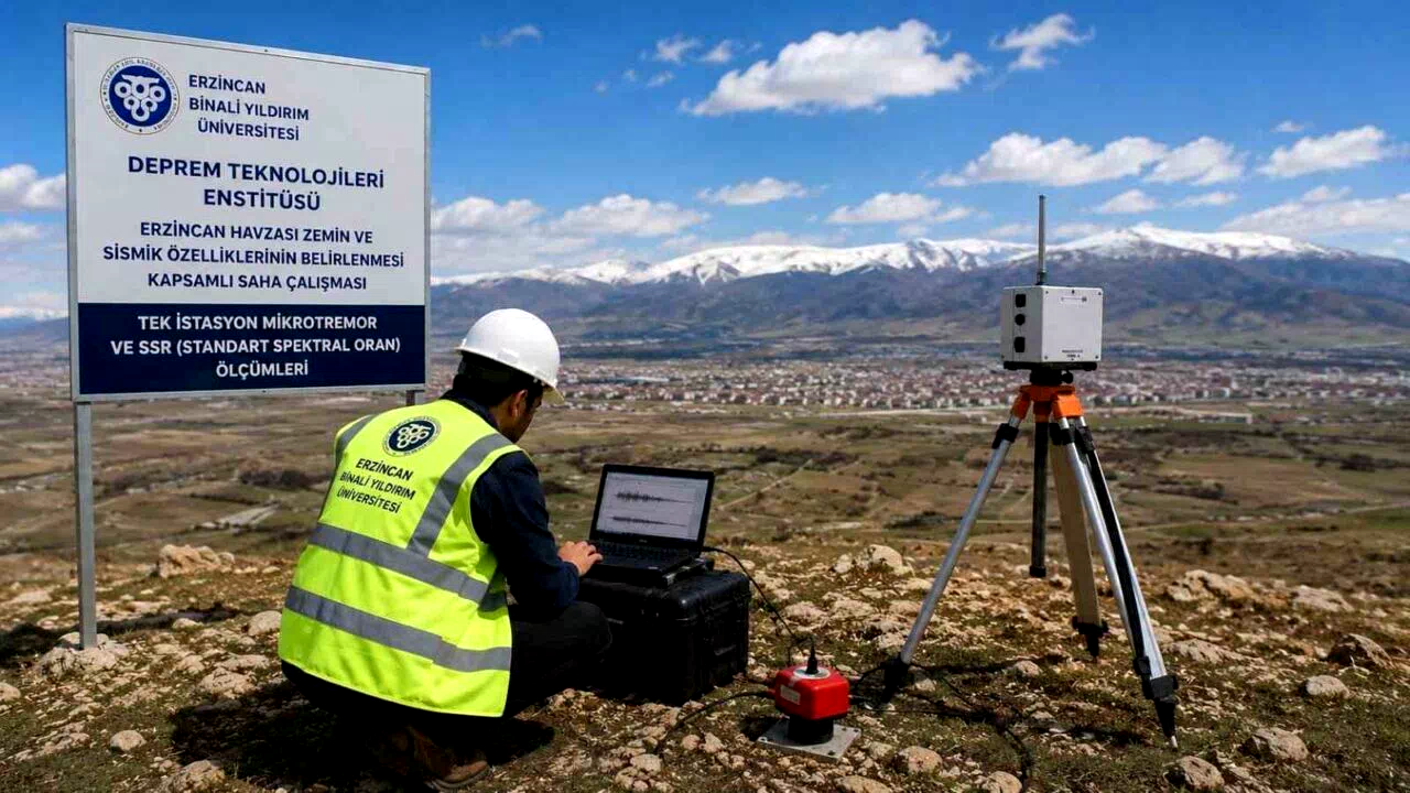 Erzincan’da deprem riskine yönelik havza zemin incelemeleri başlıyor