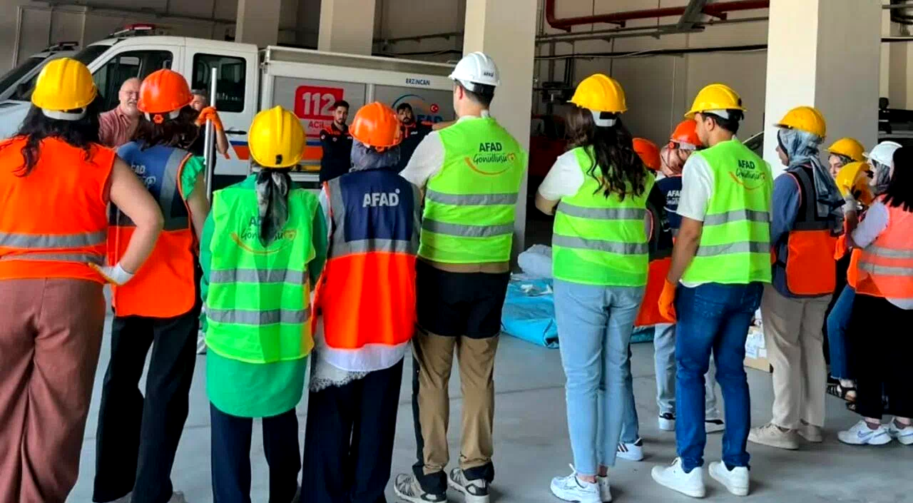 Erzincan’da Destek AFAD Gönüllü Eğitimi düzenlendi