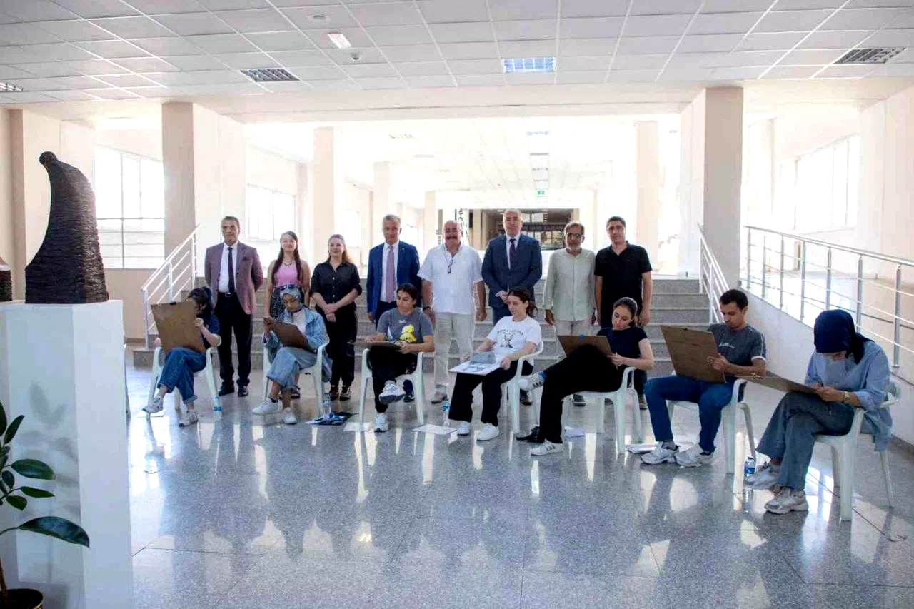 Erzincan’da güzel sanatlar için özel yetenek sınavları yapıldı
