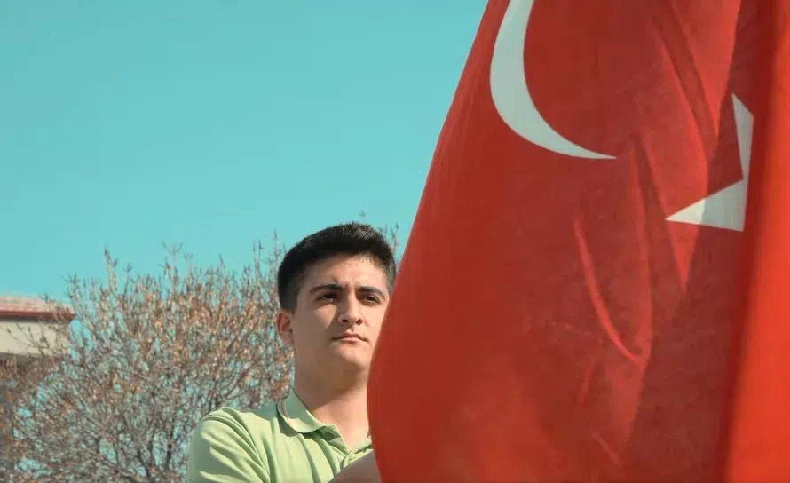 Erzincan’da İstiklal Marşı’nın Kabulü 104. Yıl Dönümünde Mehmetçik Ortaokulu Öğrencilerinden Anlamlı Etkinlik