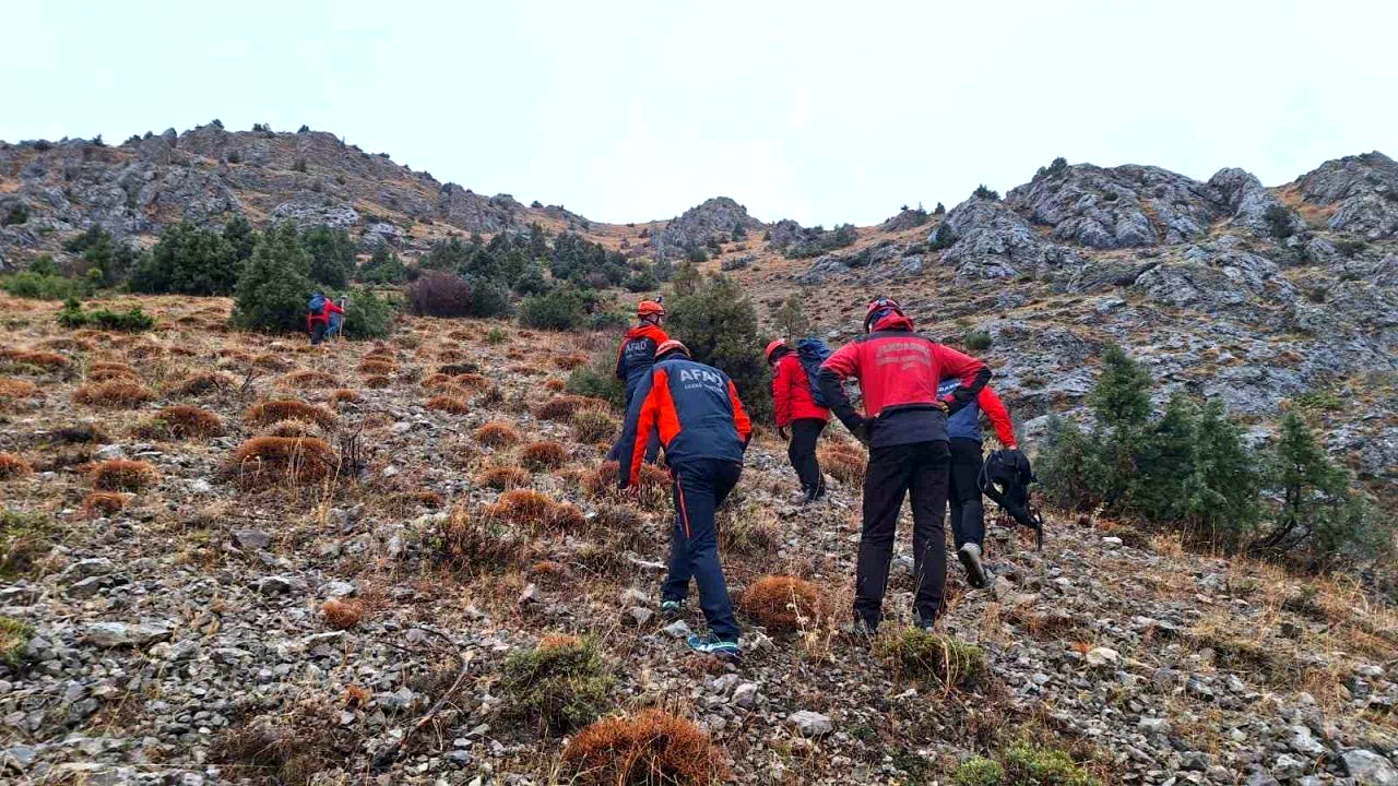Erzincan’da kayalıklarda mahsur kalan 11 keçi 3 saatlik operasyonla kurtarıldı