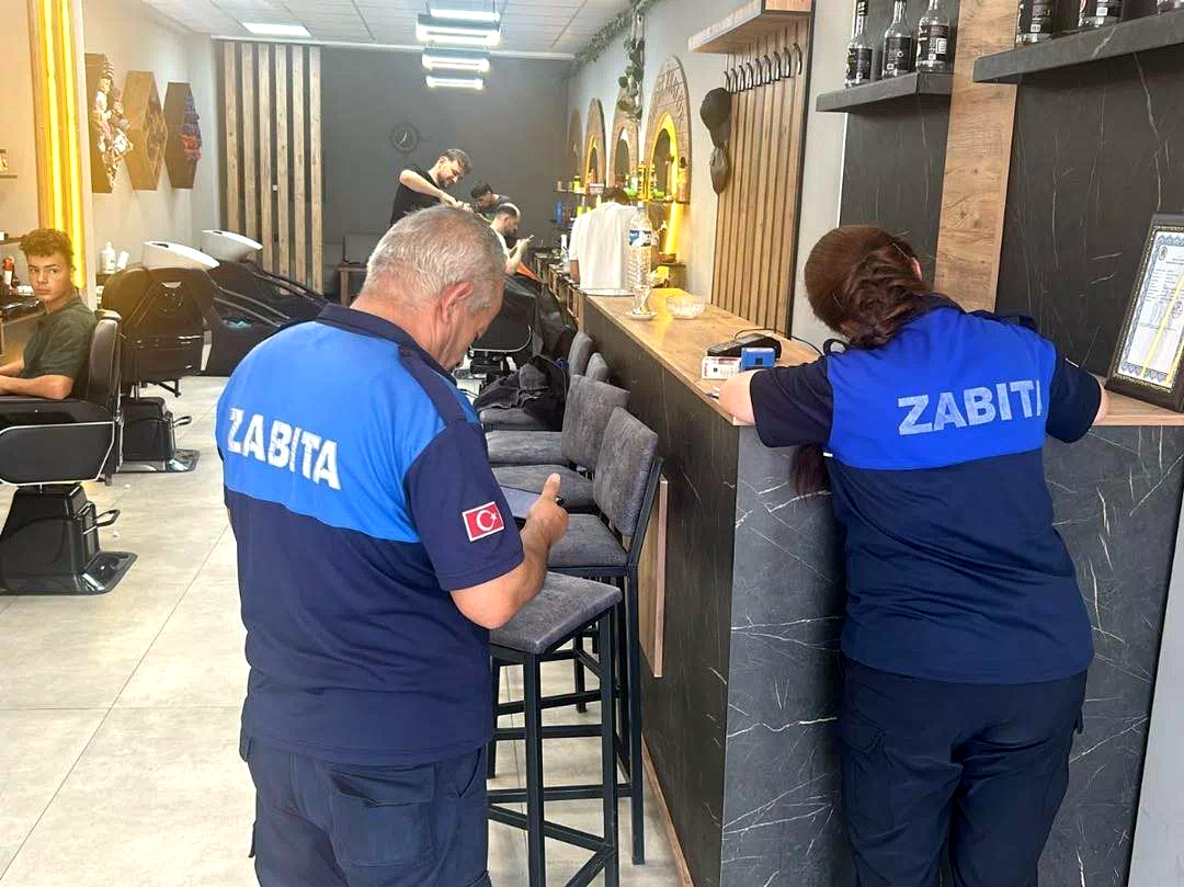 Erzincan’da kuaförler denetlendi