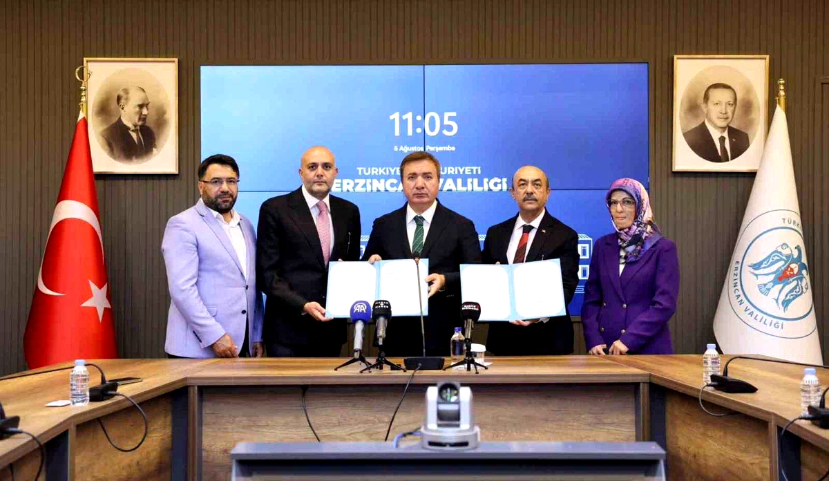 Erzincan’da özel eğitim meslek okulu için imzalar atıldı
