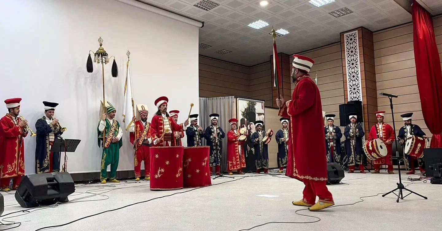 Erzincan’da Ramazan etkinlikleri kapsamında mehter takımı konser verdi.