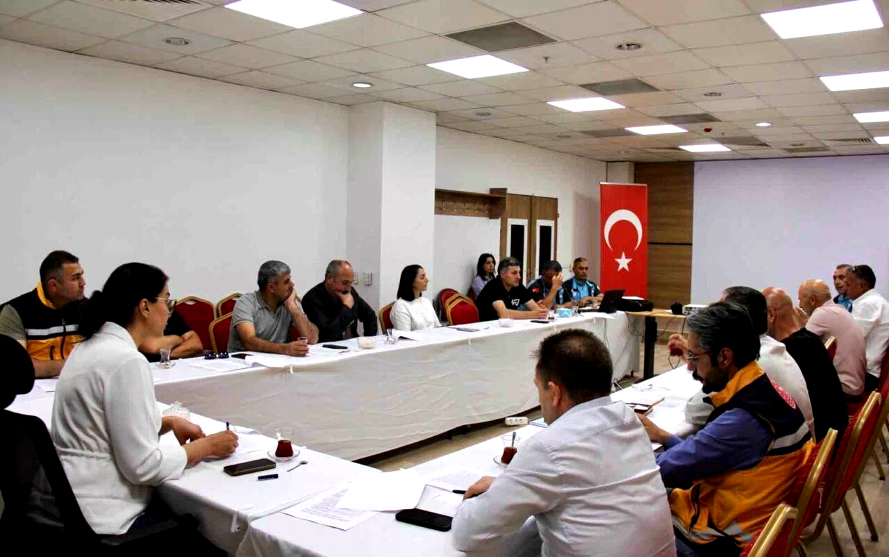 Erzincan’da Sağlık Afet Planı Tatbikatı için hazırlık toplantısı yapıldı