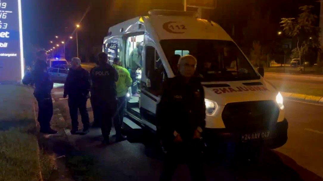 Erzincan’da trafik kazası: 2 yaralı