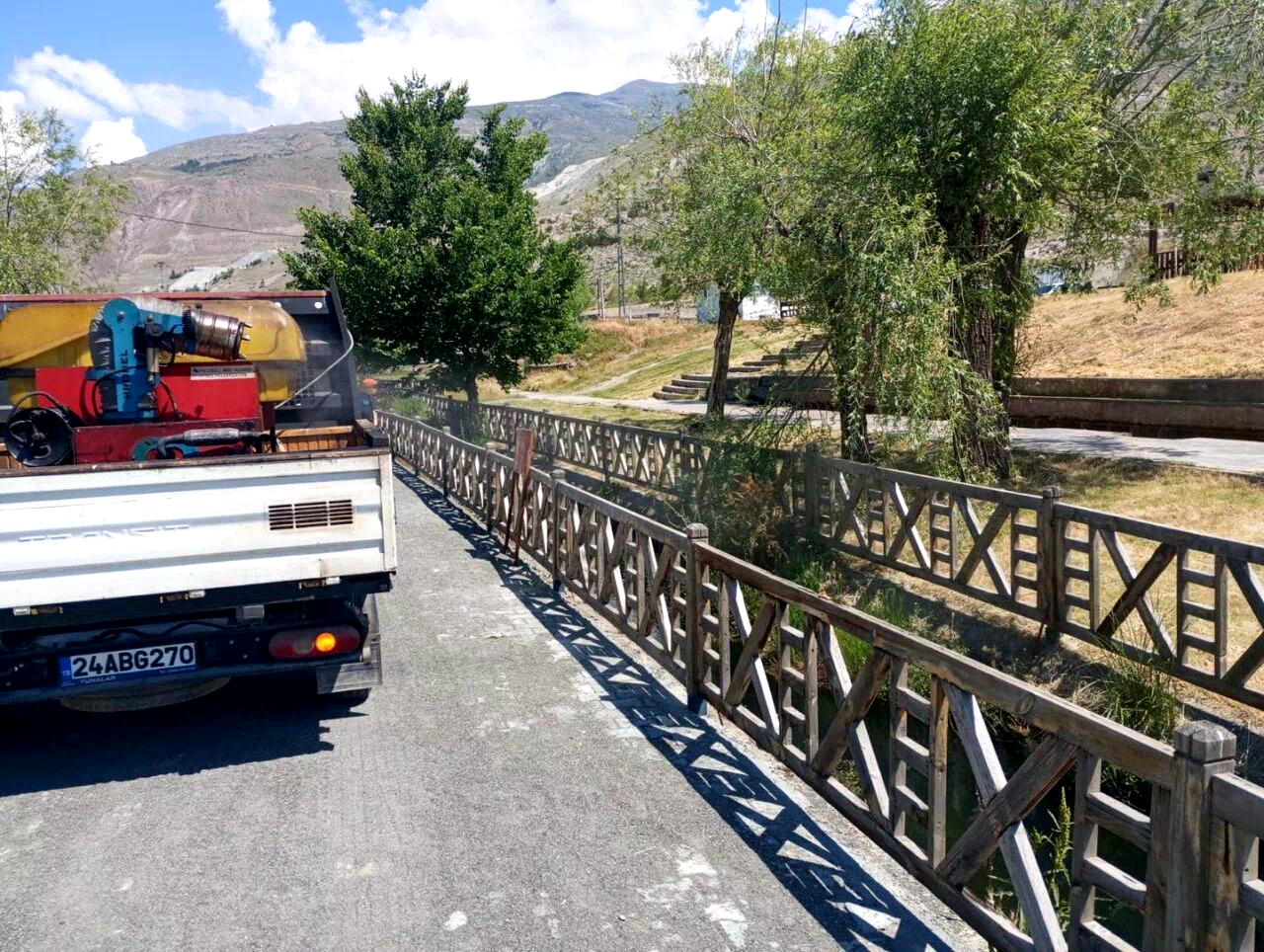 Erzincan’da uçkun ilaçlaması başlıyor