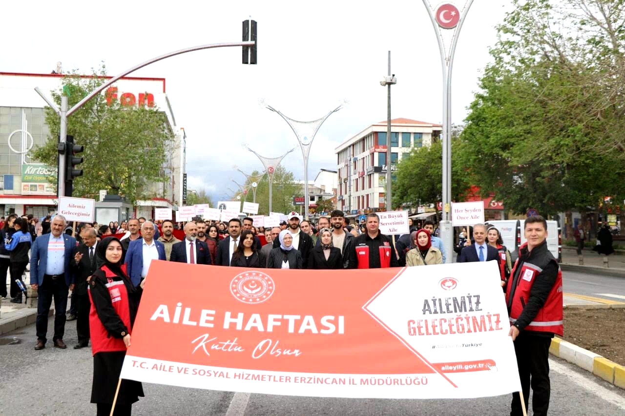 Erzincan’da Uluslararası Aile Gününü Coşkuyla kutlandı