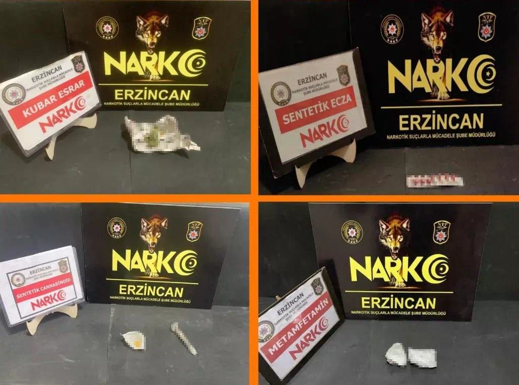 Erzincan’da Uyuşturucu Ticareti Operasyonu: 7 Şüpheli Yakalandı