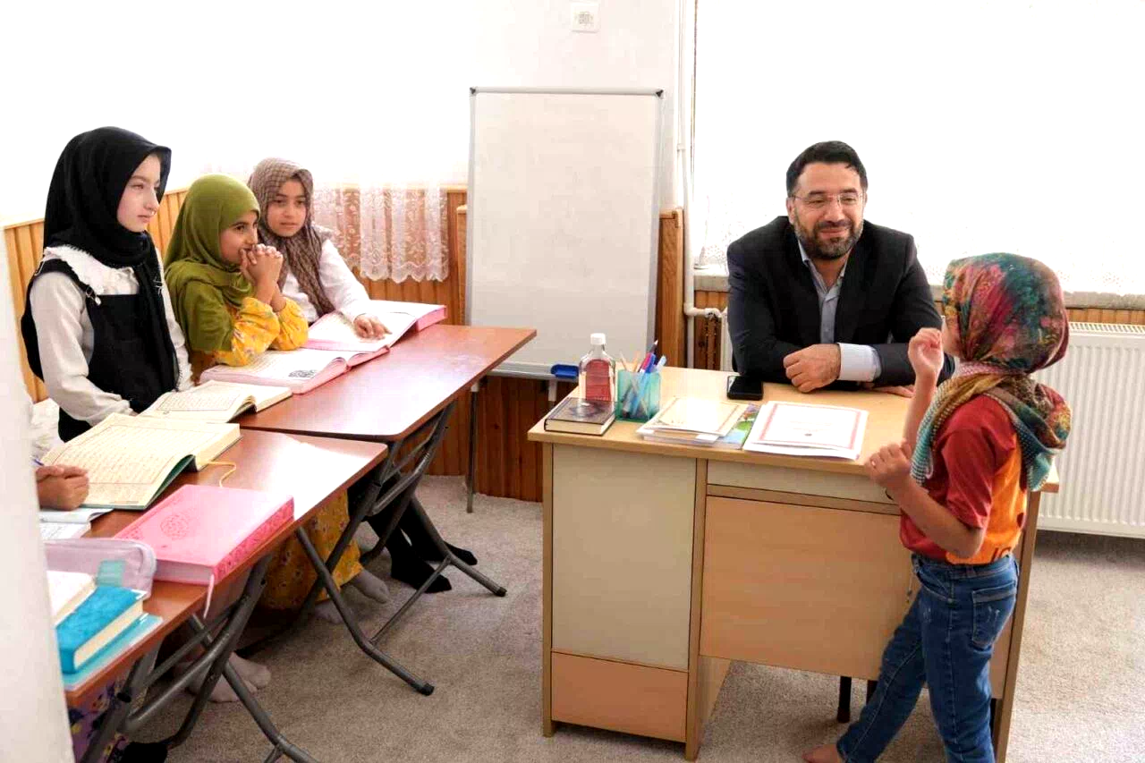 Erzincan’da Yaz Kur’an kursları devam ediyor