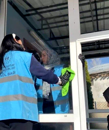 Erzincan’da yurt öğrencilerinden manevi dokunuş