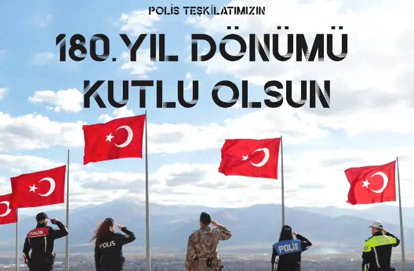 ERZİNCAN’DAN POLİSLERE ÖZEL 180. YIL KLİBİ!