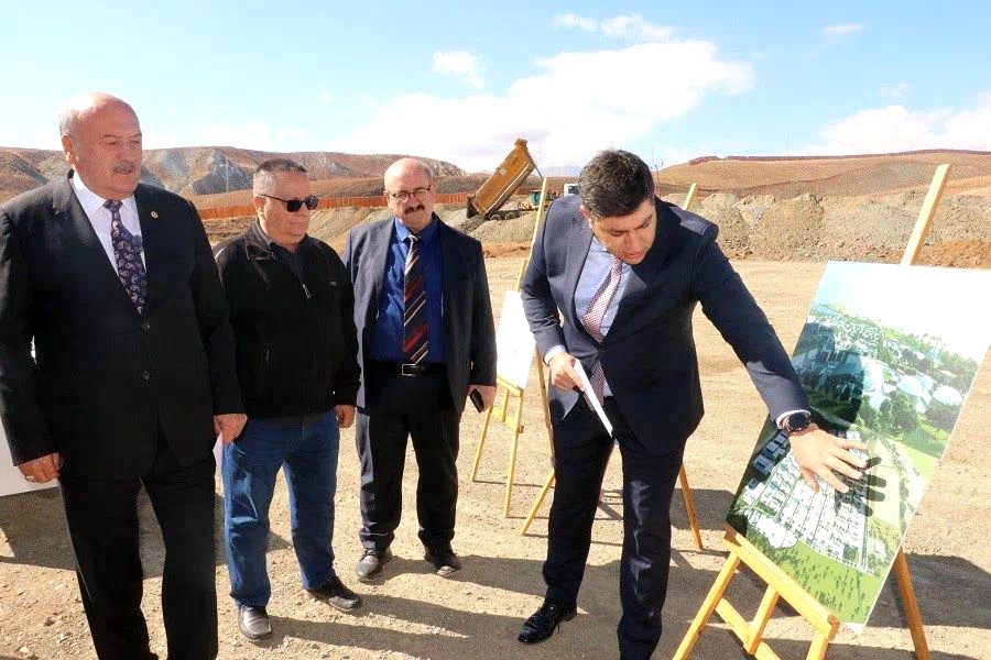 Erzincan ekonomisine katma değer sağlayacak Besi OSB’de çalışmalar devam ediyor