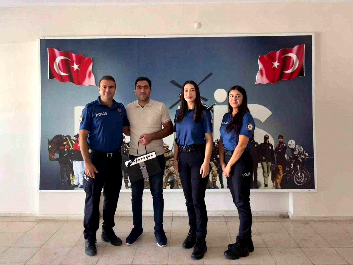 Erzincan Emniyetinden gazilere anlamlı ziyaret