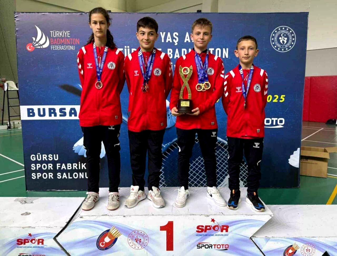 Erzincan İl Özel İdaresi Spor Kulübü 5 madalyanın sahibi oldu