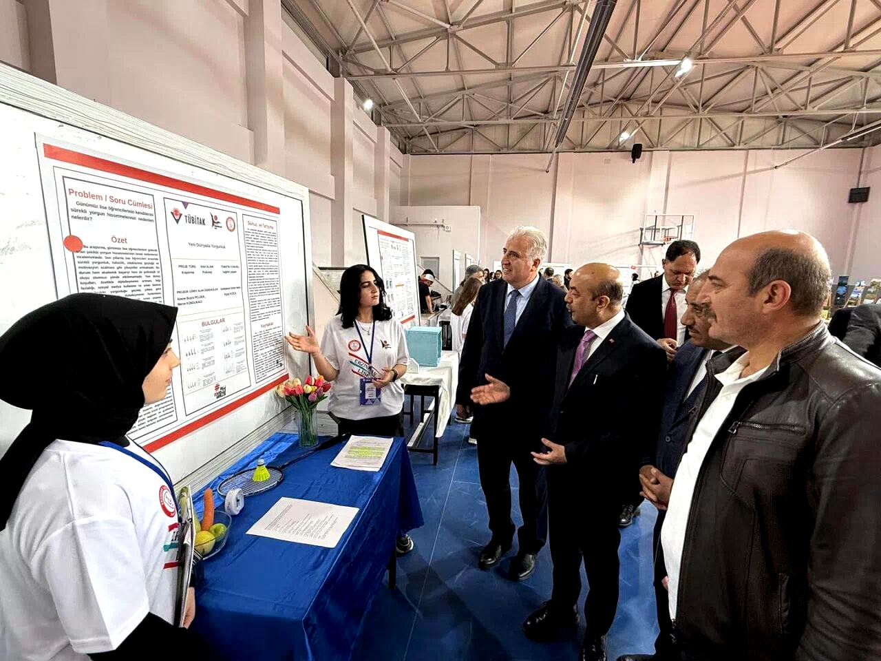 Erzincan Lisesinde Bilim Fuarı düzenlendi