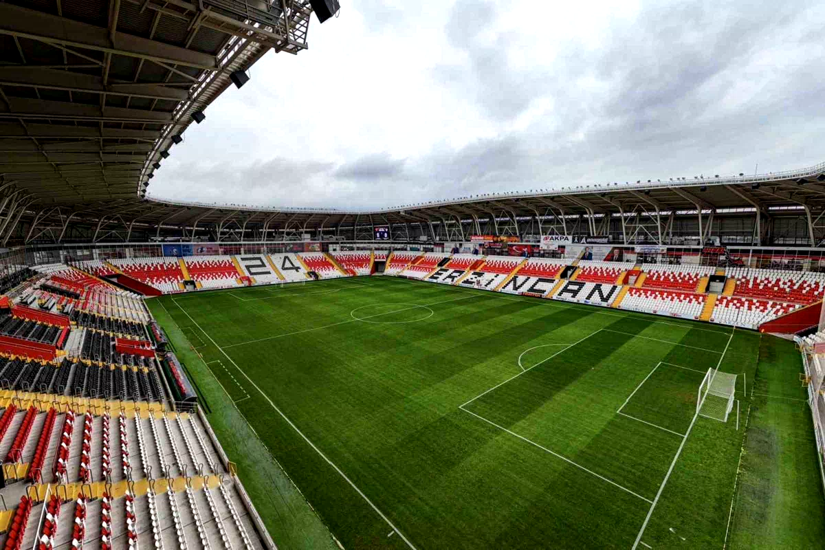 Erzincan’da futbolun adresi: 13 Şubat Şehir Stadyumu