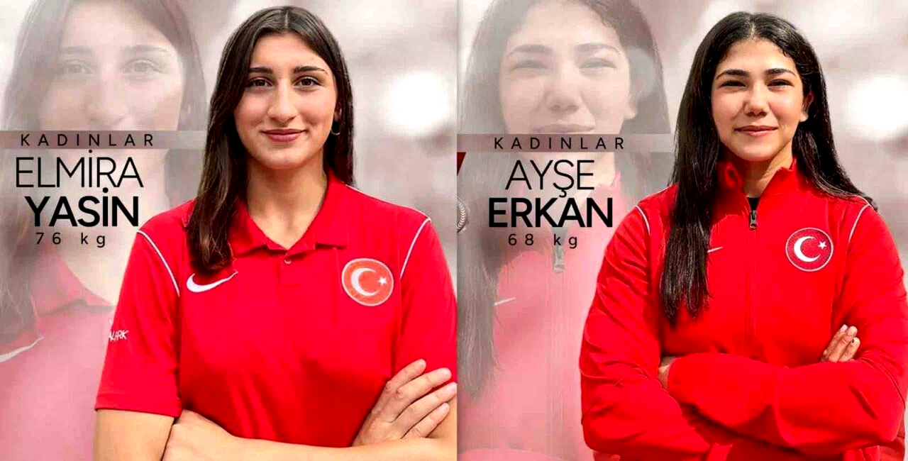 Erzincanlı güreşçilerden 2 bronz madalya