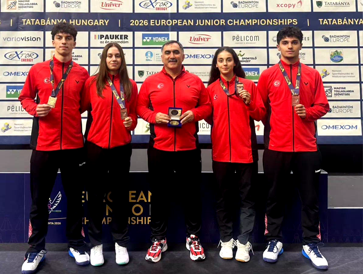 Erzincanlı milli sporcular Avrupa üçüncüsü olan Türkiye’nin gururuna ortak oldu
