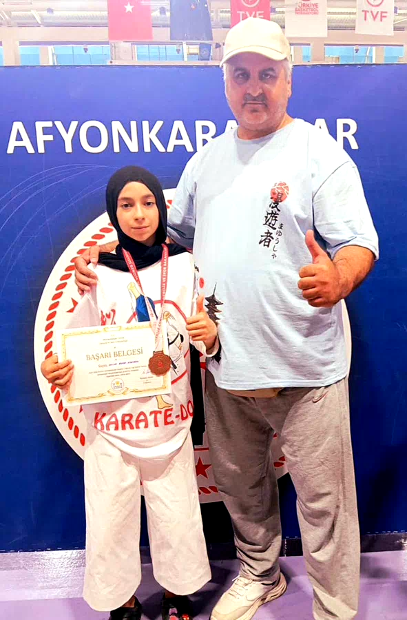 Erzincanlı sporcu Albayrak Türkiye üçüncüsü oldu