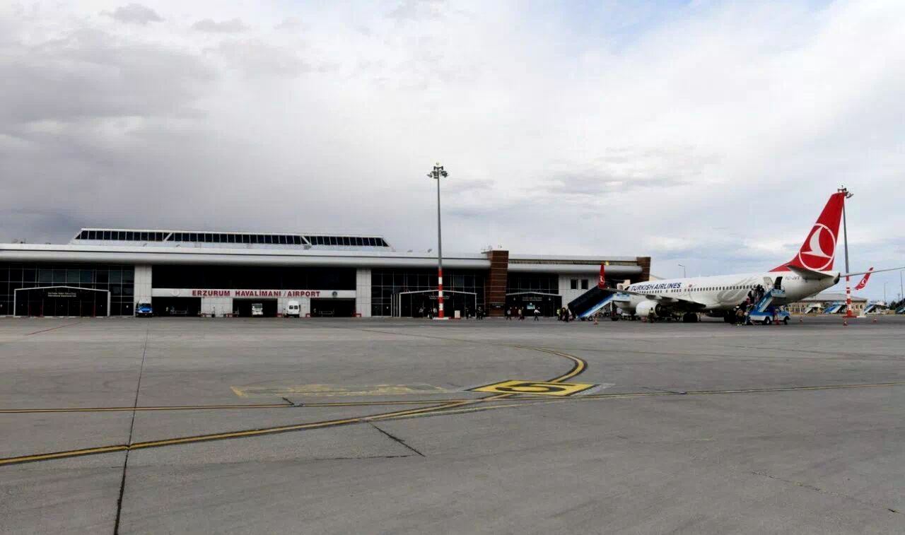 Erzurum’da bir ayda 694 uçuş gerçekleşti