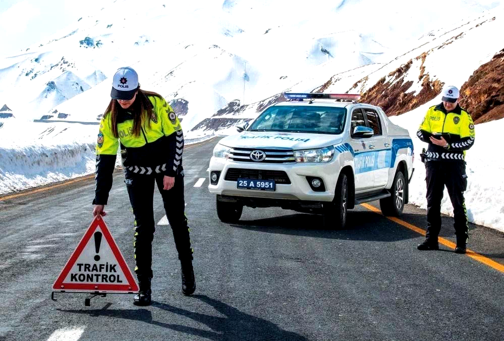 Erzurum’da bir yılda trafik kazalarında 3 bin 413 yaralı