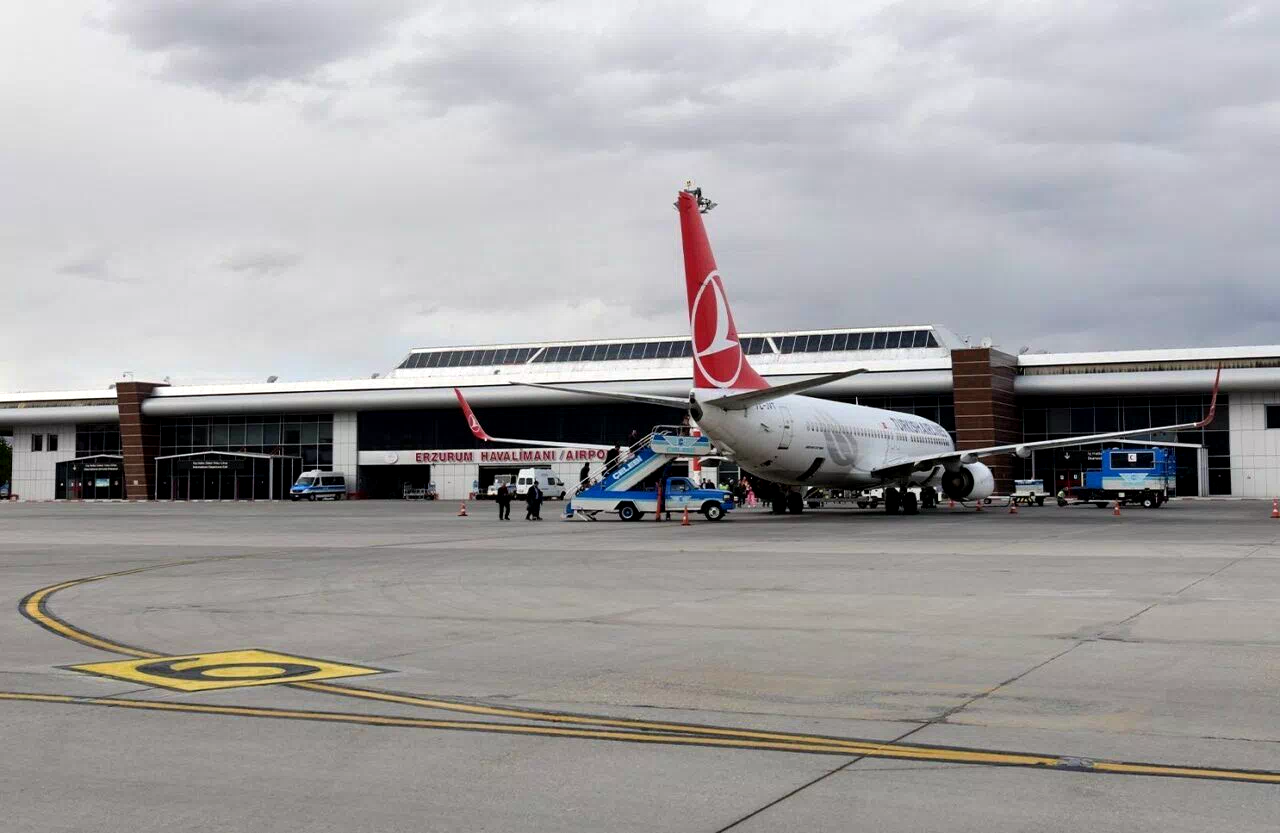 Erzurum’da ilk çeyrekte ayından 601 bin 241 kişi uçtu
