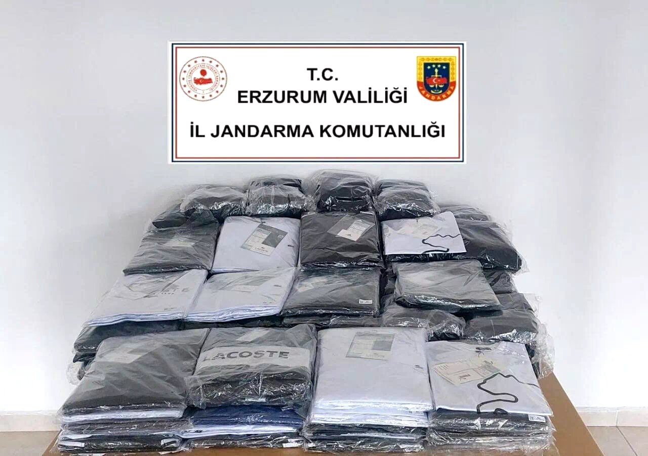 Erzurum’da kaçakçılara operasyon