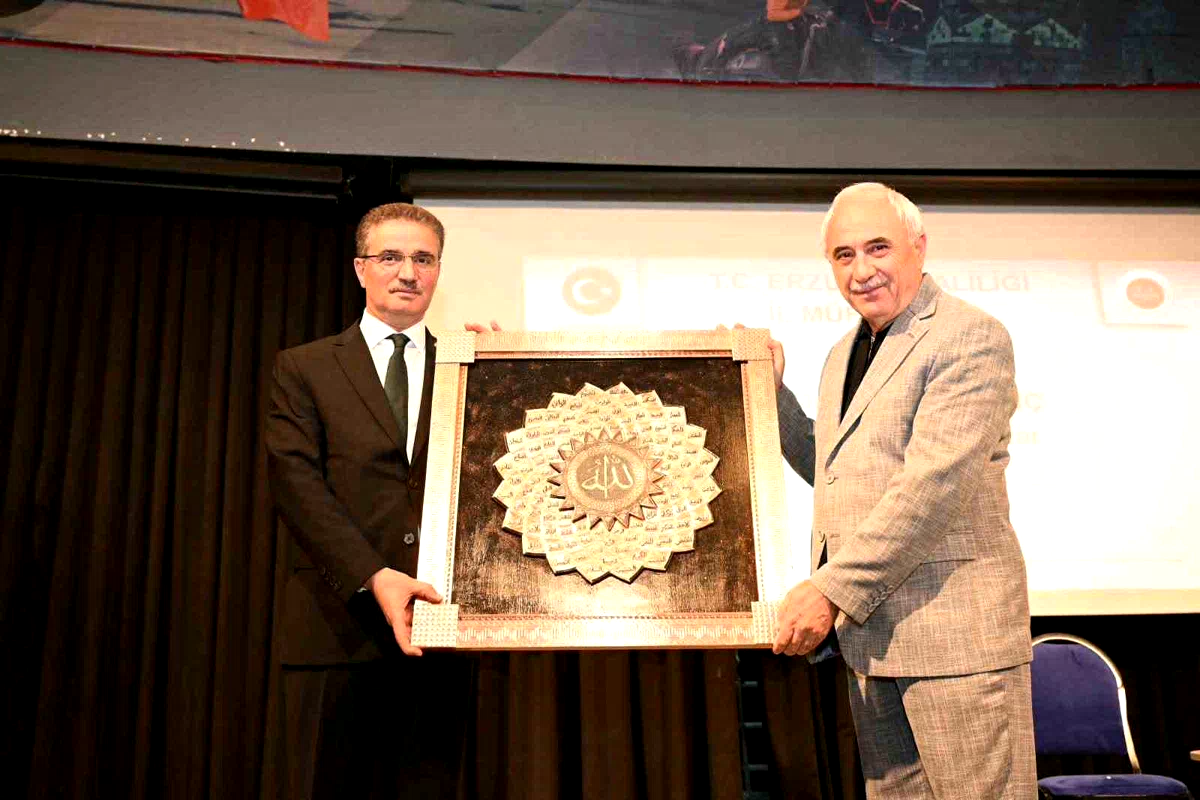 Erzurum’da "Peygamberimiz ve Güzel Ahlak" konferansı