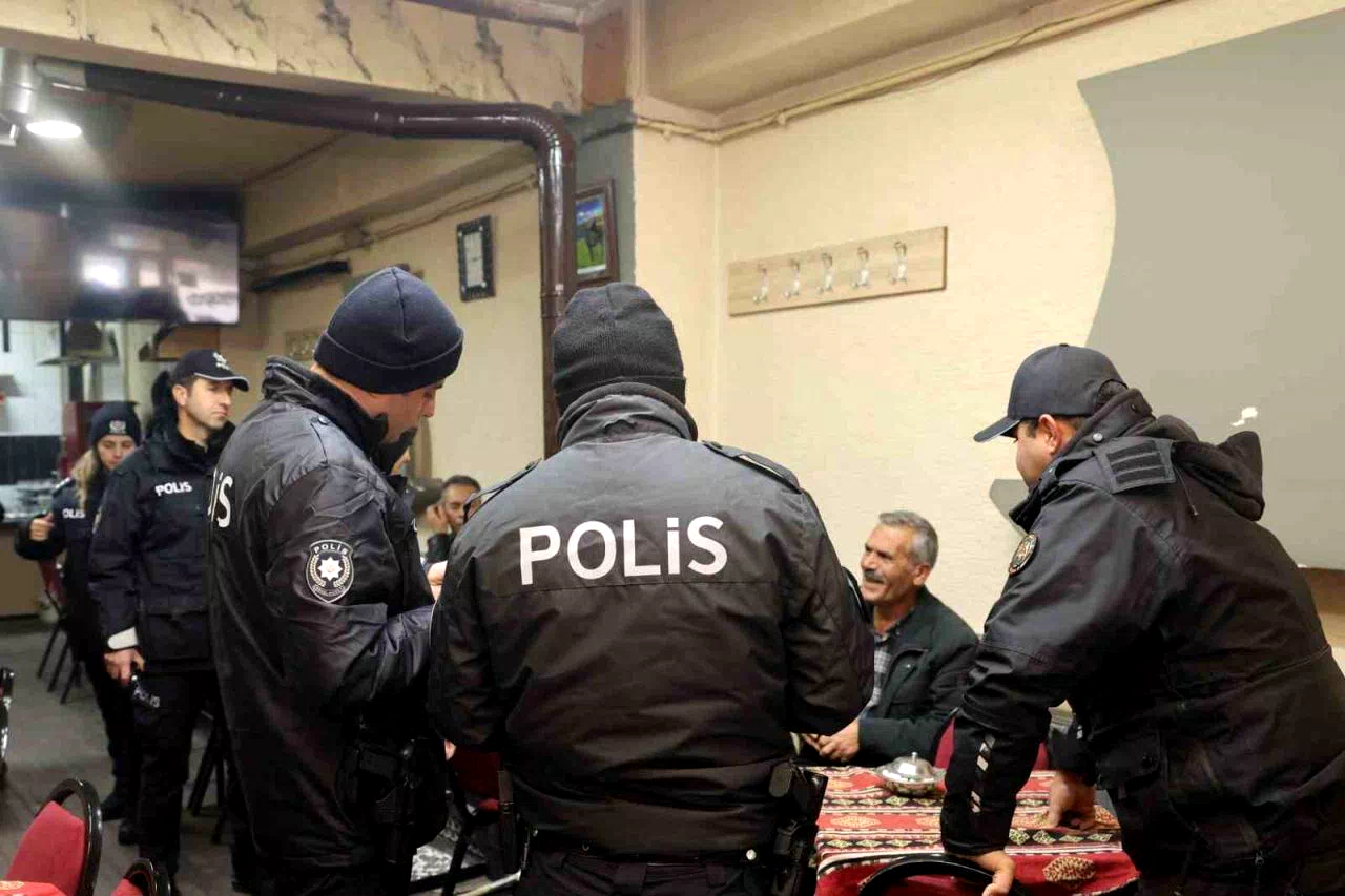 Erzurum’da polis 134 şahsı yakaladı