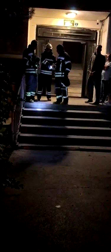 Erzurum’da yangın paniği