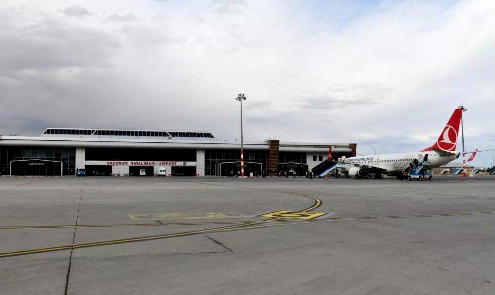 Erzurum’da yedi ayda 713 bin 697 kişi uçtu
