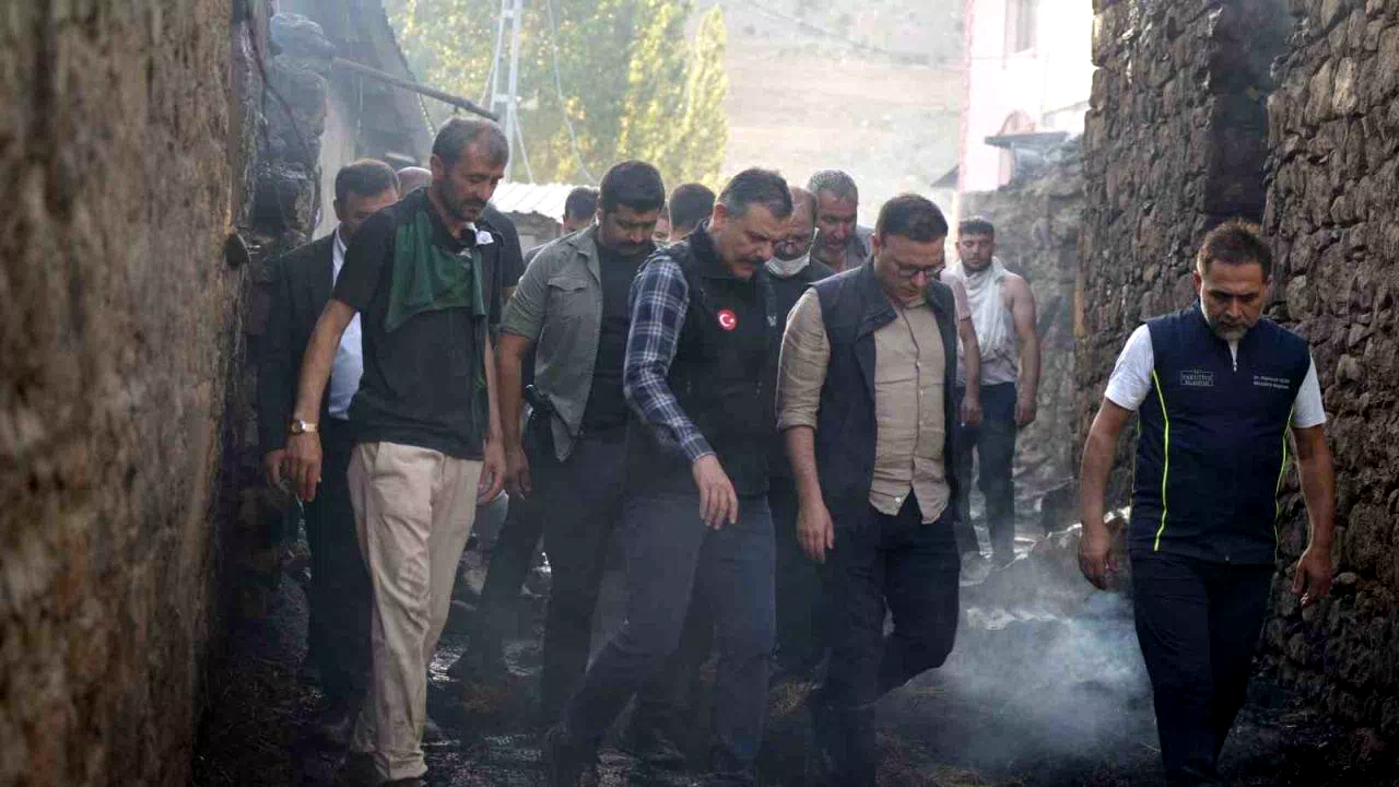 Erzurum’daki yangın kontrol altına alındı