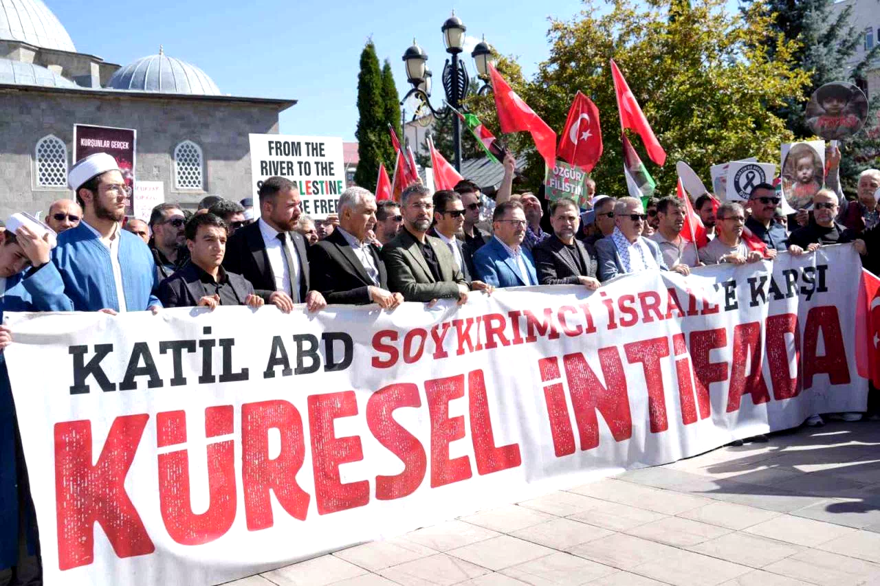Erzurum’dan Gazze’ye destek