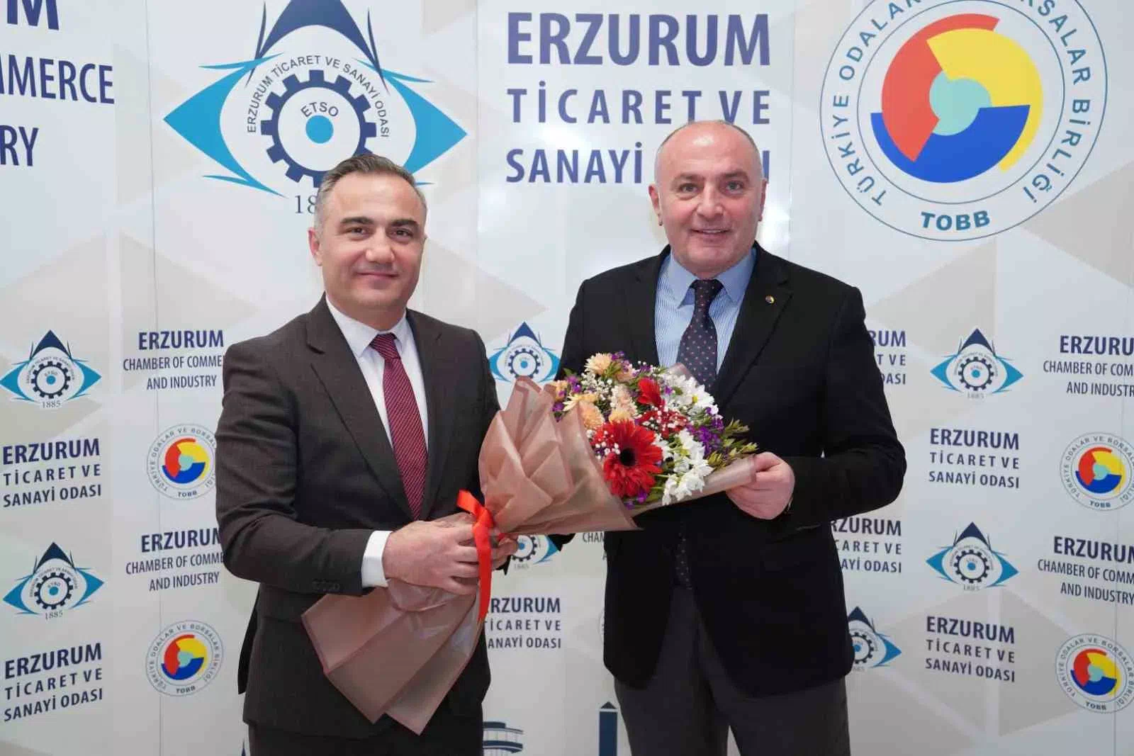 Erzurum Defterdarı Selahattin Atabek, İş Dünyası Temsilcileriyle Buluştu.