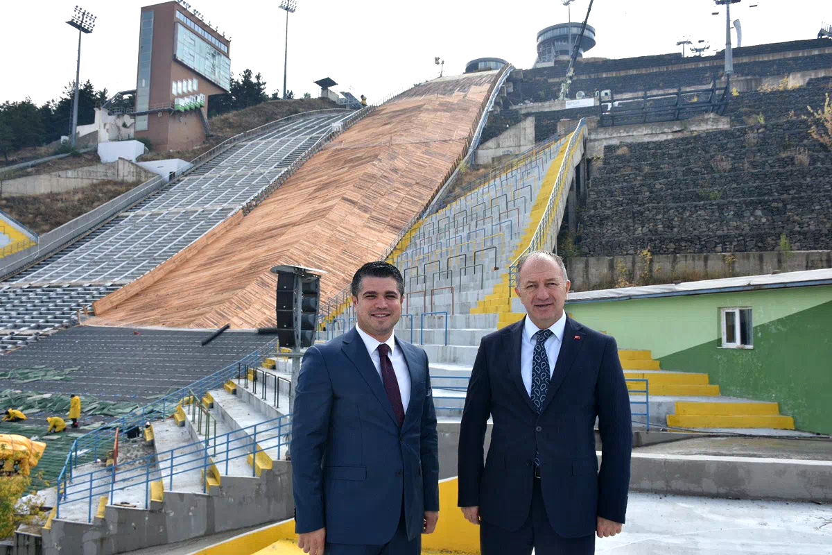 Erzurum GSİM’de dört koldan inşaat çalışması