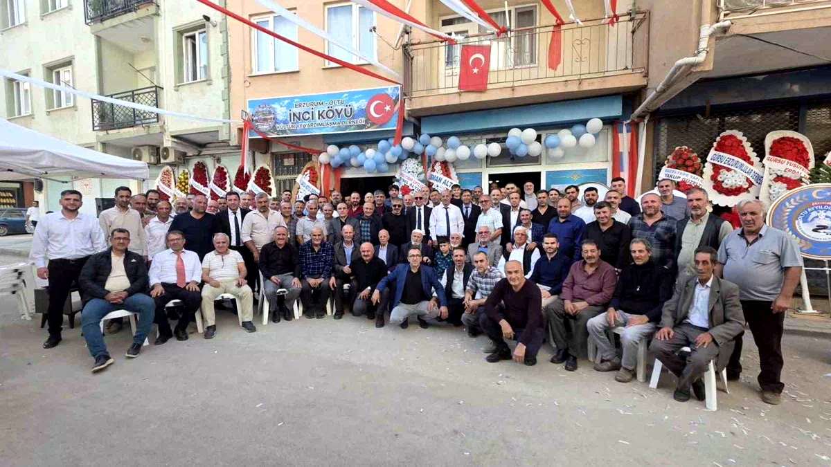 Erzurum Oltu İnci Köyü Derneği Gürsu’da hizmete açıldı