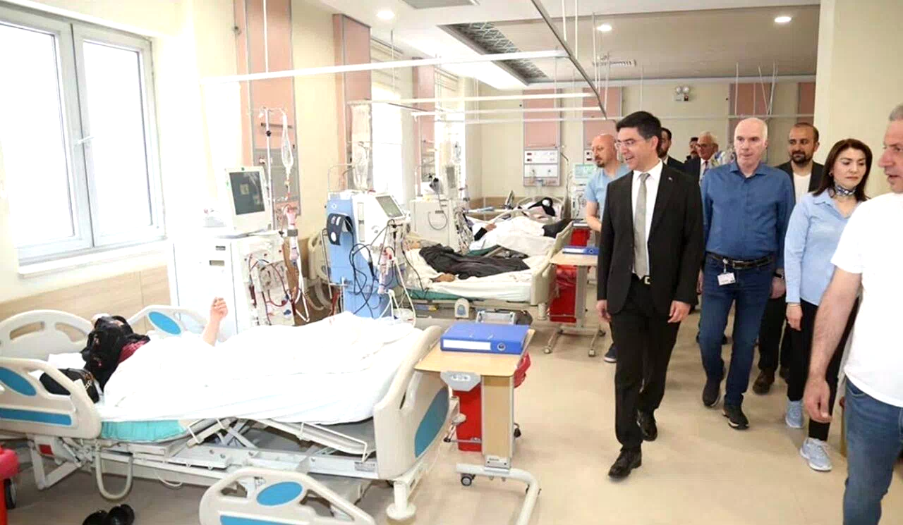 Erzurum Şehir Hastanesi’nde bayramlaşma