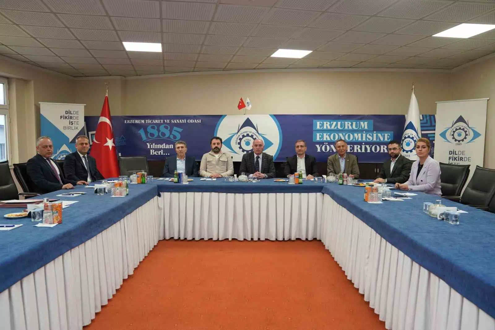 Erzurum Ticaret ve Sanayi Odası’nın Yönetim Kurulu Toplantısında Önemli Konular Görüşüldü.
