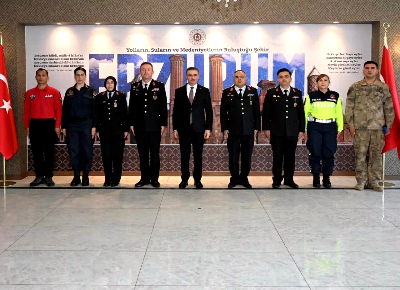 Erzurum Valisi Aydın Baruş’tan Jandarma Teşkilatının 187. Kuruluş Yıldönümü mesajı