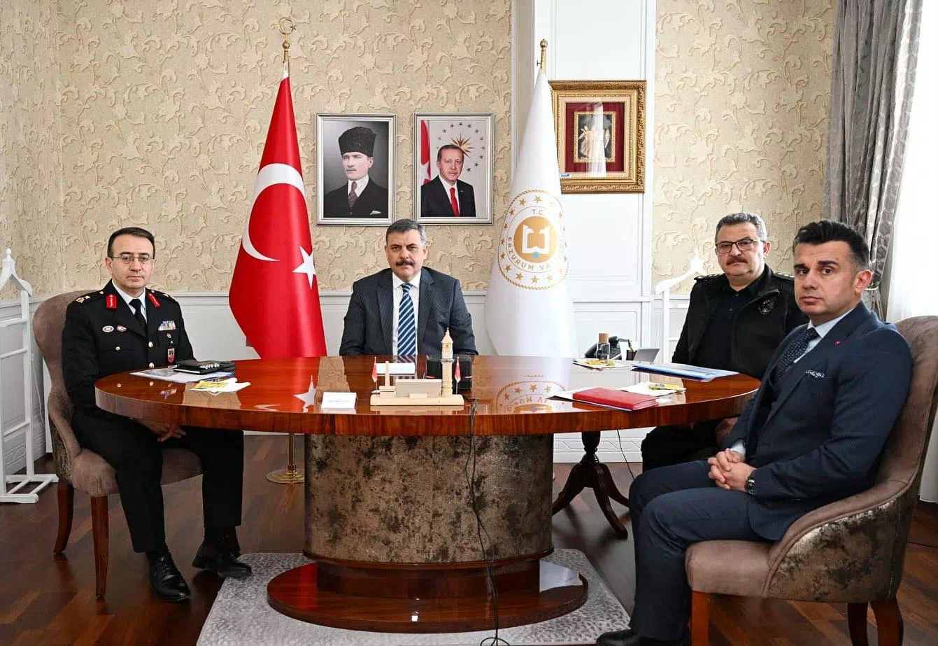 Erzurum Valisi Mustafa Çiftçi, “2025 Aile Yılı” toplantısına katıldı.