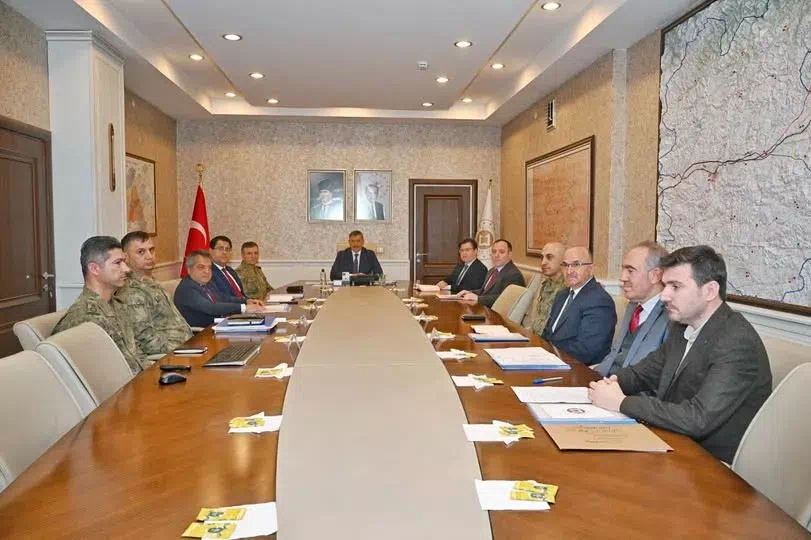 Erzurum Valisi Mustafa Çiftçi Başkanlığında Toplantı Gerçekleştirildi.