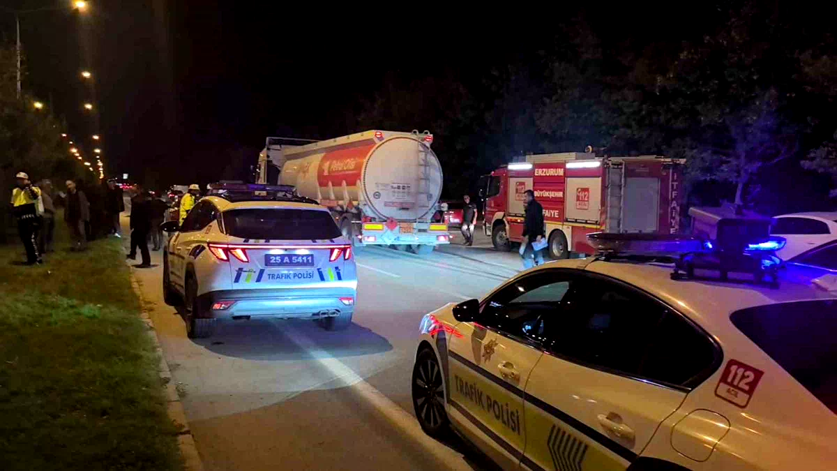 Erzurum’da otomobilin çarptığı genç kız ağır yaralandı